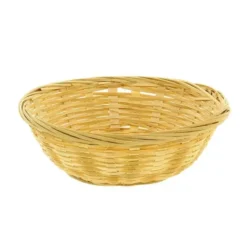 Corbeille à Pain Bambou Chine Ø18X6cm Lot de 6 Lot de 12 - Prolinea