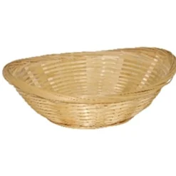 Corbeille à Pain en Osier Ovale 229 mm - Olympia - Boite de 6