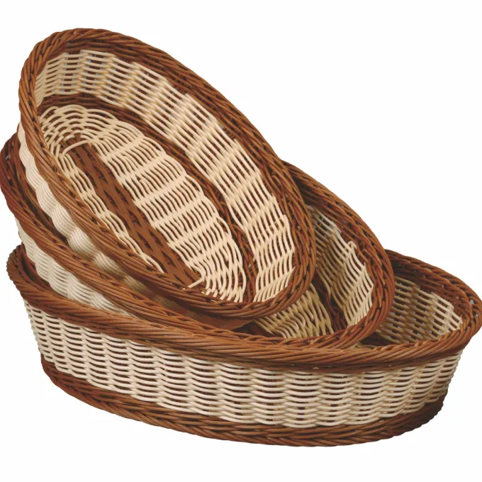 Corbeille à Pain Ovale Bicolore 30 x 23,5 cm - Pujadas