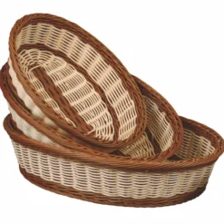 Corbeille à Pain Ovale Bicolore 30 x 23,5 cm - Pujadas