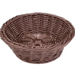 Corbeille à pain ronde Cola Ø23x6.5 cm - Lot de 20 - Prolinea