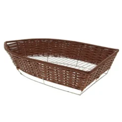 Corbeille Polypropylène Barque Grille Socle 58X40 - Lot de 15 - Prolinea