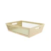 Corbeille Rectangle Bois Et Grillage 28X20 Lot de 20 - Créapak