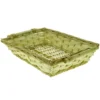 Corbeille Rectangle Éclisse Osier Campi 6Kg Lot de 20 - Créapak