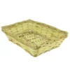 Corbeille Rectangle Osier Padang 35X25 Lot de 20 - Créapak