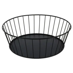Corbeille Ronde Métal Ajourée Steely Ø30 Lot de 8 - Prolinea
