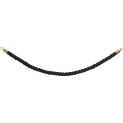 corde tressée pour poteau classique - Embouts dorés - 150cm - Securit