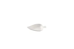 Coupelle feuille blanche en canne à sucre 80mm - 3000 unités - Betik