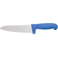 Couteau de cuisine Couteau de chef HACCP en Acier inoxydable/Plastique bleu - Was Germany