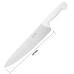 Couteau de Cuisinier Blanc Professionnel 255 mm - Hygiplas