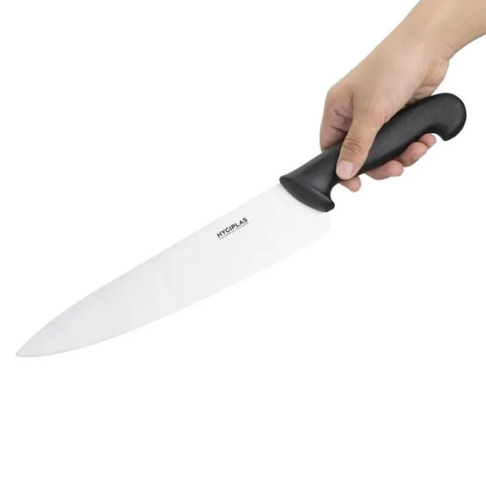 Couteau de Cuisinier 255 mm Noir - Hygiplas