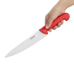 Couteau de Cuisinier Professionnel Rouge 215 mm - Hygiplas