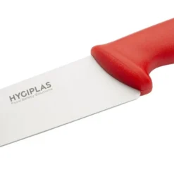 Couteau de Cuisinier Professionnel Rouge 215 mm - Hygiplas