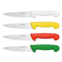 Couteau de Cuisinier Professionnel Vert 160 mm - Hygiplas