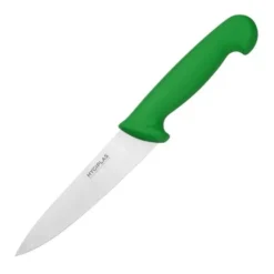 Couteau de Cuisinier Professionnel Vert 160 mm - Hygiplas