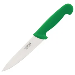 Couteau de Cuisinier Professionnel Vert 160 mm - Hygiplas
