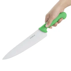 Couteau de Cuisinier Vert Professionnel 255mm - Hygiplas