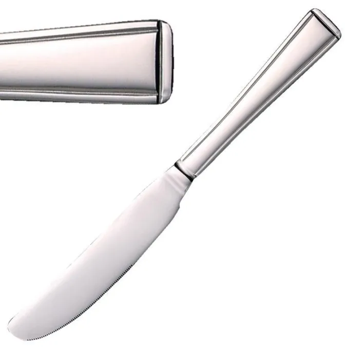 Couteau de Table Manche Plein 228 mm Harley Lot de 12 Olympia