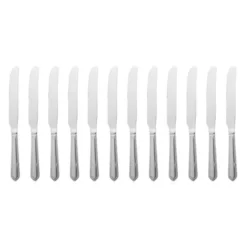 Couteau de Table Manche Plein Dubarry Lot de 12 Olympia