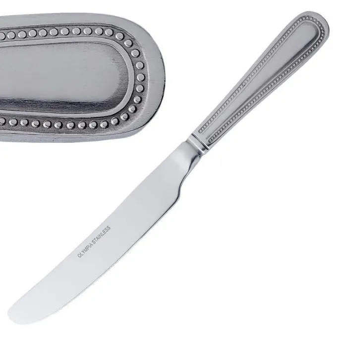 Couteau de Table 225 mm Bead Lot de 12 Olympia