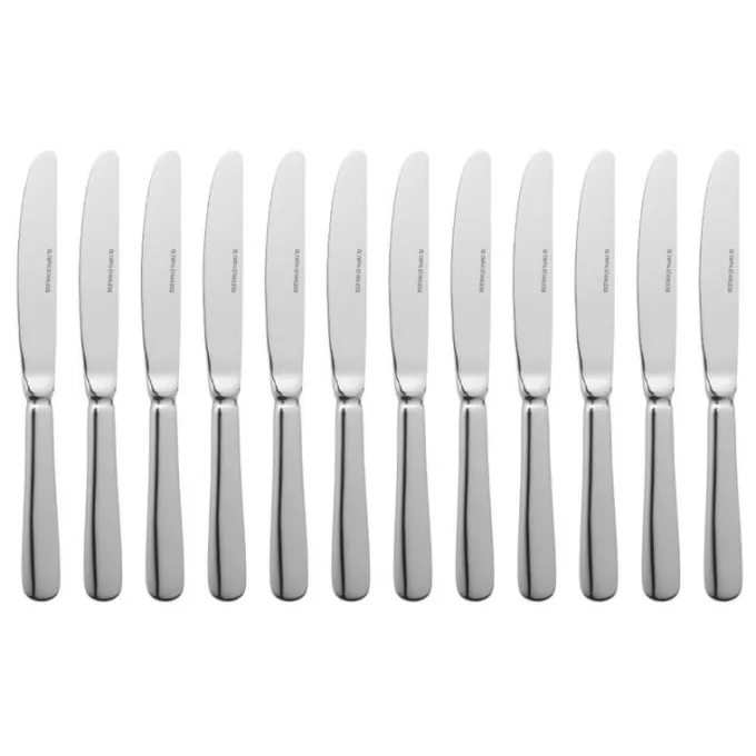 Couteau de table 230 mm - Lot de 12 pièces - Olympia Baguette