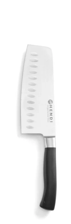 Couteau Hachoir Profi Line Alvéolé - Lame 165 mm - Hendi