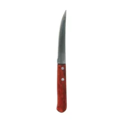 Couteau Inox Manche Bois Savoie Lot de 200 - Créapak