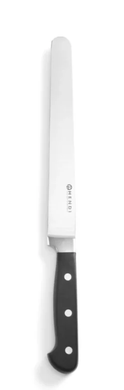 Couteau à Jambon et Saumon Kitchen Line - Noir - (L) 350 mm - Hendi