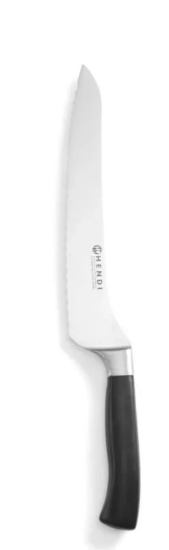 Couteau à pain Profi Line offset Noir (L)340 mm - Hendi