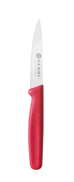 Couteau éplucheur pointu, Rouge, (L)192mm - Hendi