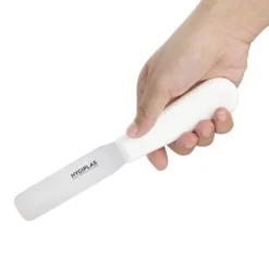 Couteau Spatule Professionnel Droit Blanc 100 mm - Hygiplas