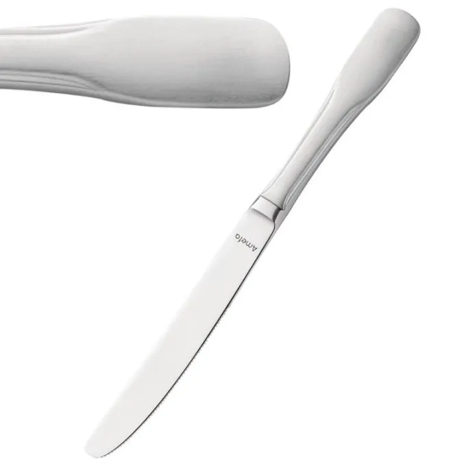 Couteaux à Dessert pour Restaurant Inox 245 mm Vieux Paris Lot de 12 Amefa