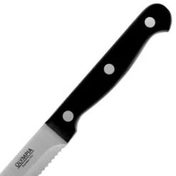 Couteaux à Steak Arrondi Noir Lot de 12 Olympia