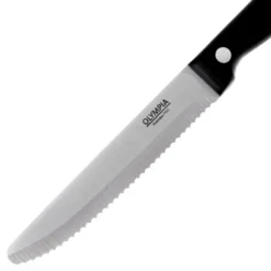 Couteaux à Steak Arrondi Noir Lot de 12 Olympia