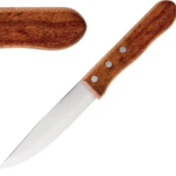 Couteaux à steak manche bois - Lot de 12 pièces - Jumbo