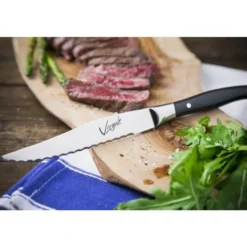 Couteaux à Steak 230 mm Virgule Lot de 12 Amefa