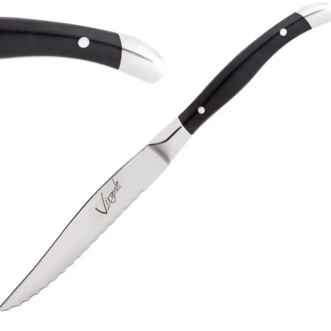 Couteaux à Steak 230 mm Virgule Lot de 12 Amefa