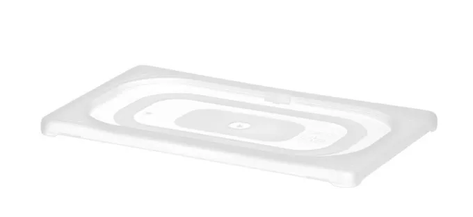 Couvercle Bacs en Polypropylène GN 1/4 Transparent 265x162mm - Hendi