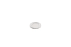 Couvercle blanc en canne à sucre pour Pot à sauce 60 ml - 3000 unités - Betik