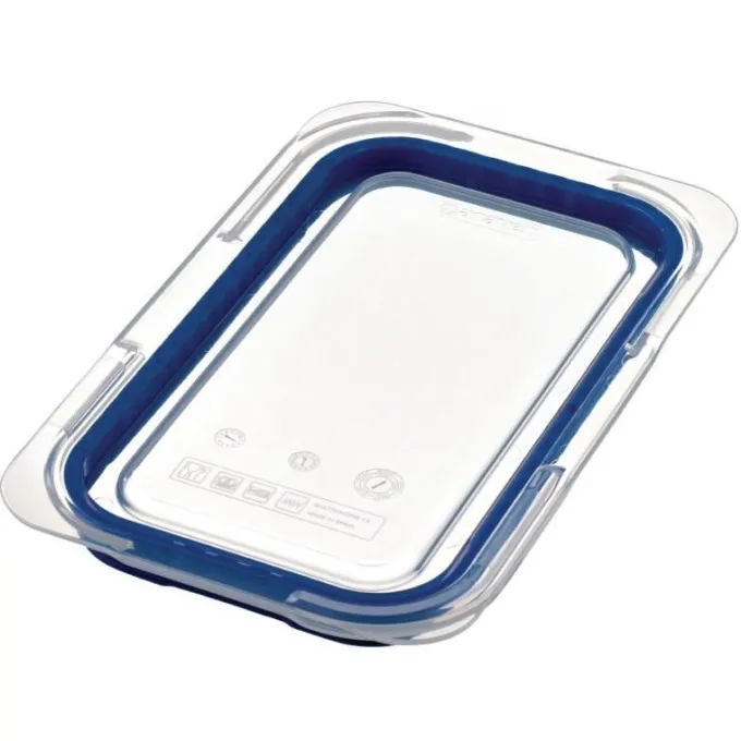 Couvercle Bleu ABS sans BPA GN 1/4 - Araven