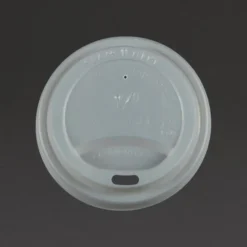 Couvercle Compostable pour Gobelets Jetables 225 ml Lot de 1000 - Vegware