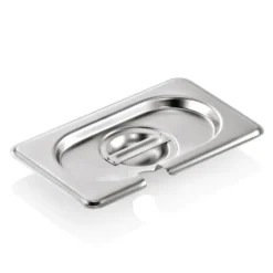 Couvercle cranté GN 90 en Acier Chrome GN 1/9 2 - Was Germany