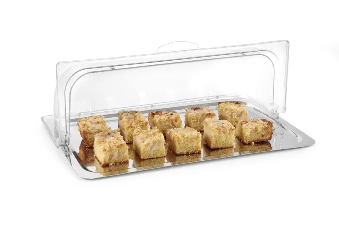 Couvercle de présentation Rolltop GN 1/1 540x330x(H)180 mm - Hendi