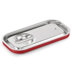 Couvercle de transport GN joint 2 GN 1/3 en Acier au nickel-chrome - Was Germany