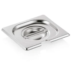 Couvercle encocha GN en Acier au nickel-chrome GN 1/6 - Was Germany
