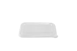 Couvercle en rPET pour Barquette rectangulaire 550 / 750 / 1000 ml - 500 unités - Betik