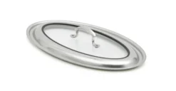 Couvercle en verre Miramar® pour poêle à gratin ovale 49442 - Pujadas