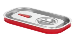 Couvercle Gastronorme avec bord en silicone Kitchen Line GN 1/4 265x162 mm - Hendi
