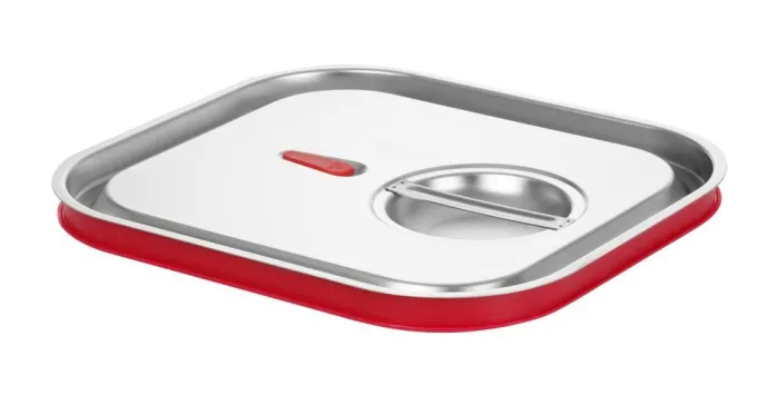 Couvercle Gastronorme avec bord en silicone Kitchen Line GN 2/3 354x325 mm - Hendi