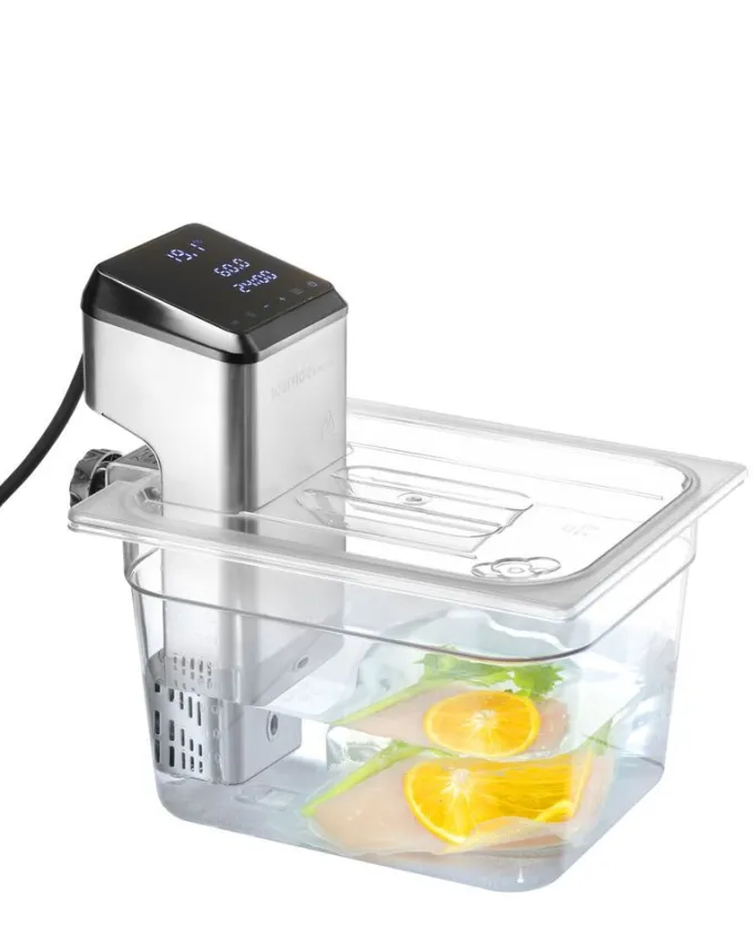 Couvercle Gastronorme encoche pour thermoplongeur 222997 GN 1/2 Transparent 265x325 mm - Hendi